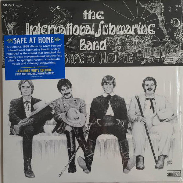 INTERNATIONAL SUBMARINE BAND (ザ・インターナショナル・サブマリン・バンド)  - Safe At Home (US Ltd.White Vinyl Mono LP / New)