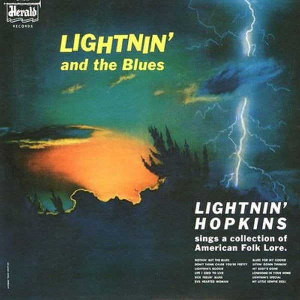 LIGHTNIN’ HOPKINS (LIGHTNING HOPKINS) (ライトニン・ホプキンス)  - Lightnin’ And The Blues (US 定復刻再発 LP/New)'54〜'55年シングル編集コンピ