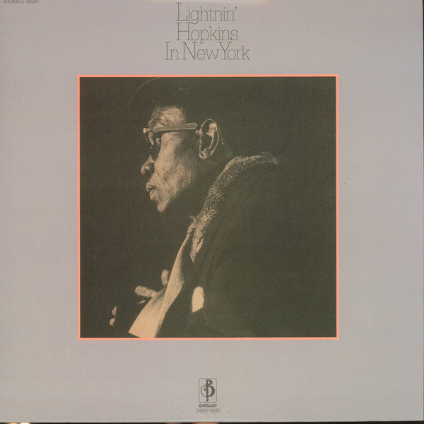 LIGHTNIN’ HOPKINS (LIGHTNING HOPKINS) (ライトニン・ホプキンス)  - Lightin' Hopkins In New York (US 限定ボーナス入り再発 LP/New) ’60年48歳時N.Y.スタジオ（アコースティック）録音名作