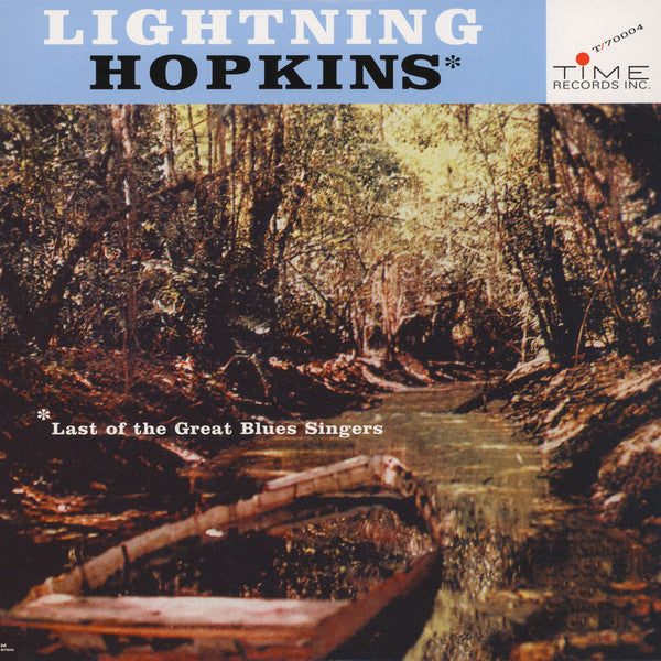 LIGHTNIN’ HOPKINS (LIGHTNING HOPKINS) (ライトニン・ホプキンス)  - Last Of The Great Blues Singers (US 限定復刻再発 LP/New)