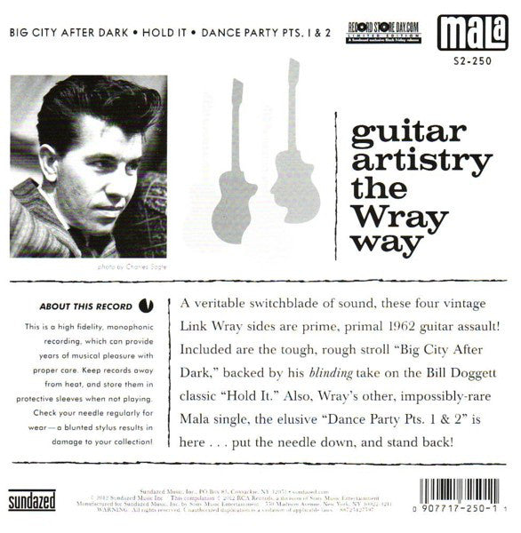 LINK WRAY & THE RAY MEN (リンク・レイ)  - Big City After Dark +3 [US ブラック・フライデーRSD限定7"x2枚組/廃盤 New]