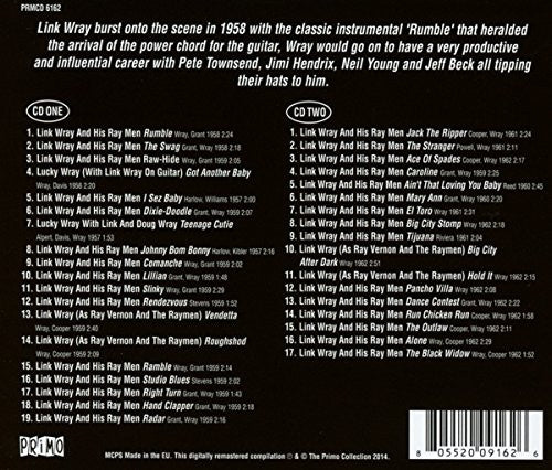LINK WRAY & THE WRAYMEN (リンク・レイ)  - The Essential Early Recordings (UK 限定 2xCD/New)