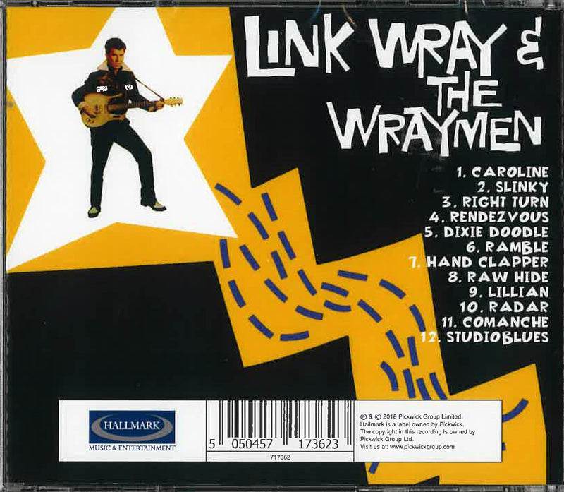 LINK WRAY & THE WRAYMEN (リンク・レイ)  - S.T. [1st ] (UK 限定復刻再発CD/New)