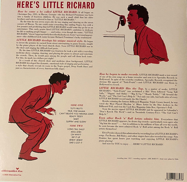 LITTLE RICHARD (リトル・リチャード)  - Here’s LIttle Richard (EU Ltd.Reissue LP/New) [FOX-043]