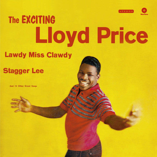 LLOYD PRICE (ロイド・プライス)  - The Exciting Lloyd Price (EU 限定復刻再発180g 重量 LP/New)