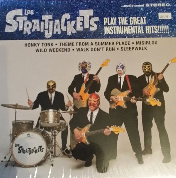LOS STRAITJACKETS - Play The Great Instrumental Hits (US Ltd.Clear Vinyl 10”/New)