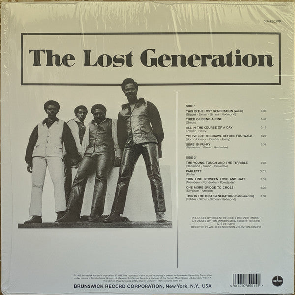 LOST GENERATION, THE (ロスト・ジェネレーション)  - Young, Tough And Terrible (UK Ltd.Reissue 180g LP/New)