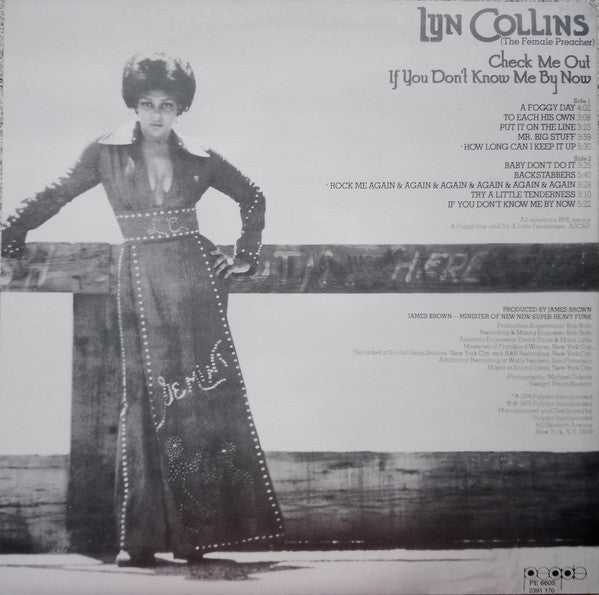 LYN COLLINS (リン・コリンズ)  - Check Me Out If You Don’t Know Me By Now (US 限定復刻再発 LP/New)