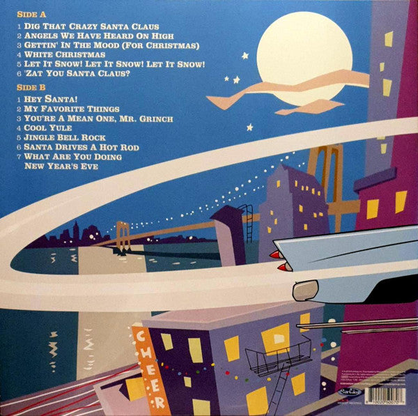 BRIAN SETZER ORCHESTRA (ブライアン・セッツァー・オーケストラ)  - Dig That Crazy Chistmas (US & EU 限定復刻再発「レッド&ホワイトスプラッターヴァイナル」 LP/NEW)