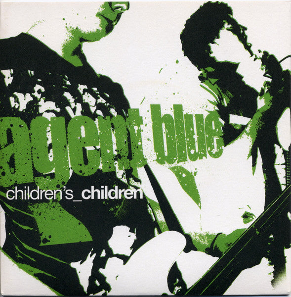 AGENT BLUE (エージェント・ブルー)  - Children's_Children (UK Limited Green Vinyl 1-Sided 7"-Numbered PS/廃盤 NEW)