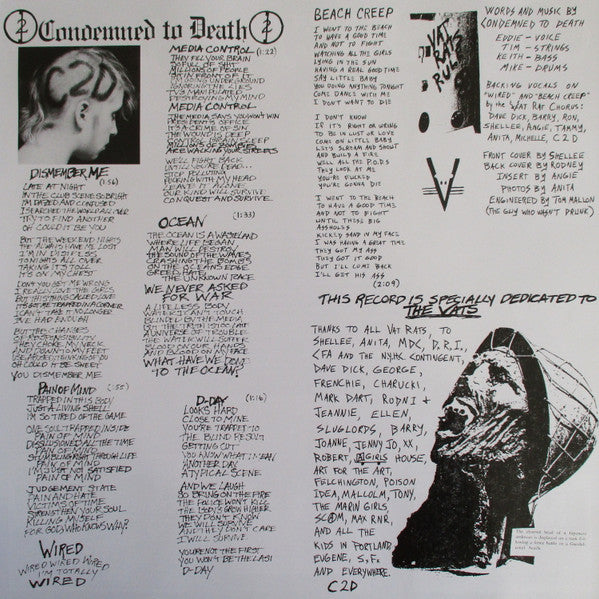 CONDEMNED TO DEATH (コンデムド・トゥ・デス) - 1983 EP and Demo Sessions (US 250 Limited LP/New)