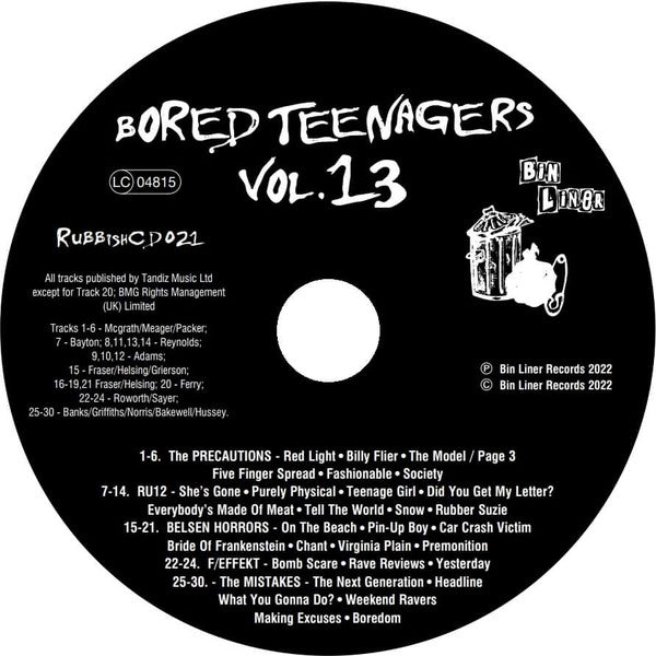 V.A. - Bored Teenagers Vol.13 (UK 500 Limited CD/ New)