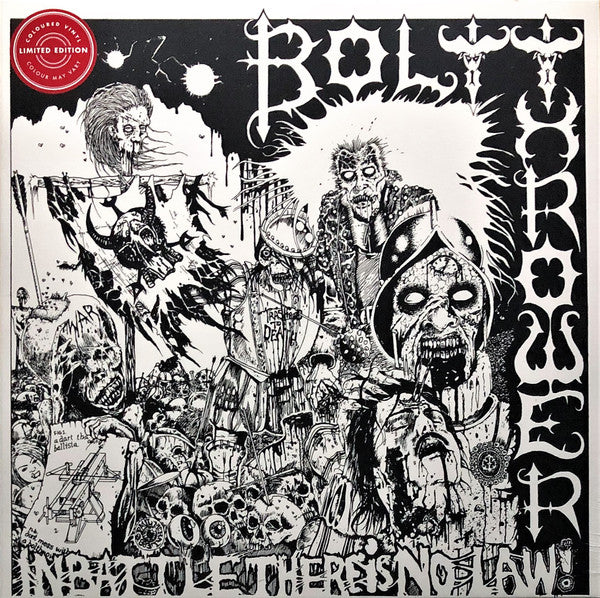 BOLT THROWER (ボルト・スロワー) - In Battle There Is No Law! (UK 限定再発スプラッターヴァイナル LP/ New)