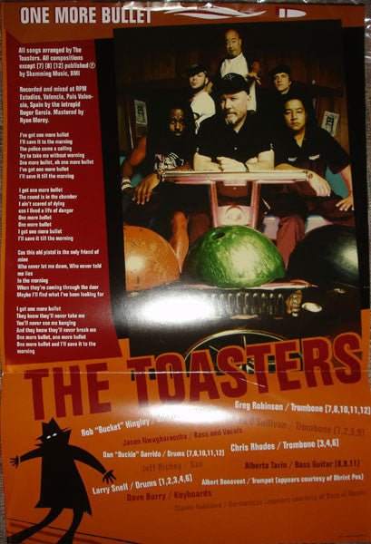 TOASTERS, THE (ザ ・トースターズ)  - One More Bullet (US 200枚限定オレンジヴァイナル LP「廃盤 New」)