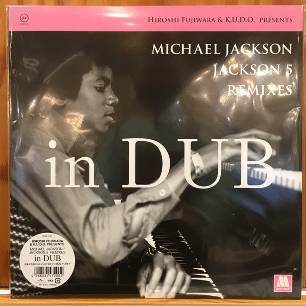 MICHAEL JACKSON / JACKSON 5 (マイケル・ジャクソン / ジャクソン・ファイヴ)  - HIROSHI FUJIWARA & K.U.D.O. PRESENTS MICHAEL JACKSON / JACKSON 5 REMIXES in DUB (Japan Ltd.LP+ 帯/ 廃盤 New)