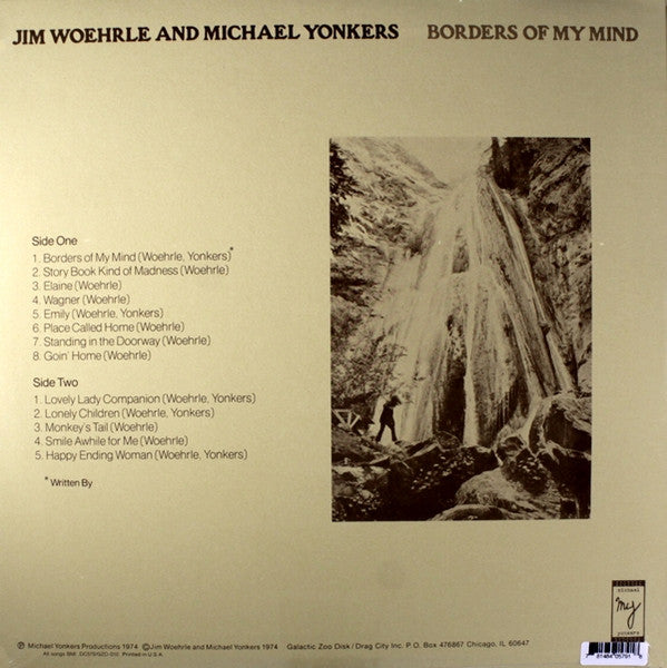 MICHAEL YOUNKERS & JIM WOEHRLE - Borders of My Mind (US Ltd.Reissue LP/New)