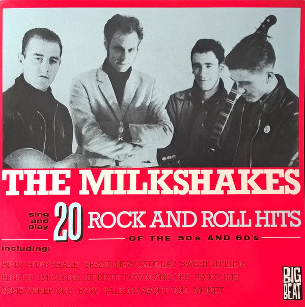 MILKSHAKES - 20 Rock & Roll Hits Of The 50’s & 60’s (UK Ltd.Reissue LP/NEW)