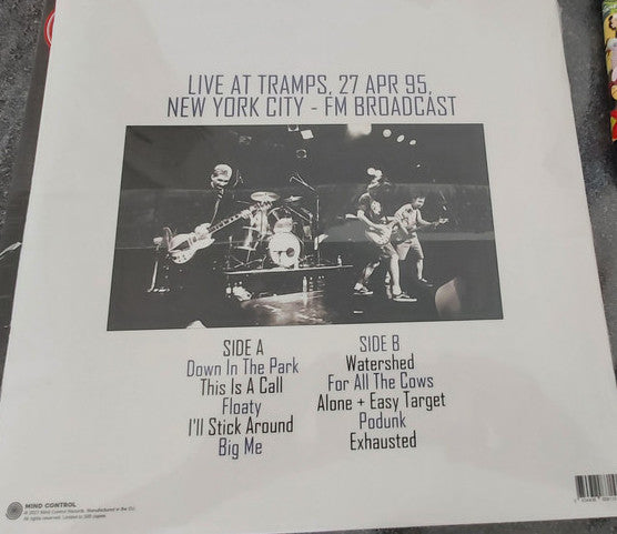FOO FIGHTERS (フー・ファイターズ)  - Down In The Park - The NYC Broadcast (EU 500枚限定リリース LP/NEW)