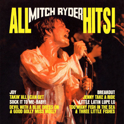 MITCH RYDER   (ミッチー・ライダー)  - All Hits ! (US 限定復刻再発 180g ステレオ LP/New)