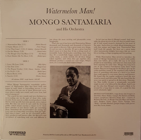 MONGO SANTAMARIA  (モンゴ・サンタマリア)  - Watermelon Man (EU 限定復刻再発180g LP/New)
