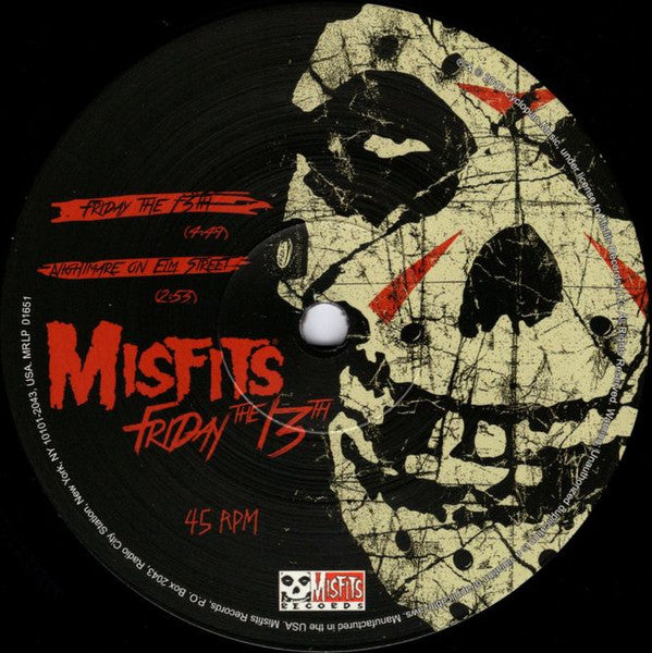 MISFITS (ミスフィッツ)  - Friday The 13th (US Limited 12" / New)