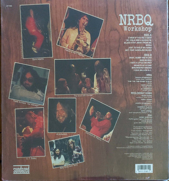 NRBQ (エヌ・アール・ビー・キュー) - Workshop (US Sundazed 限定再発「高音質」 LP/ New)