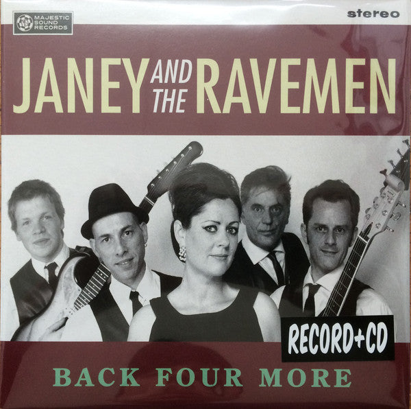 JANEY & THE RAVEMEN (ジェイニー・アンド・ザ・レイヴメン)  - Back Four More (Japan Limited 7"+CD/NEW)
