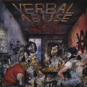VERBAL ABUSE (ヴァーバル・アビューズ)  - Rocks Your Liver (US Ltd.Reissue LP「廃盤 New」)