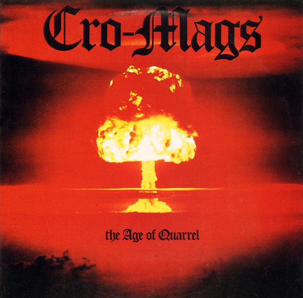 CRO-MAGS (クロ・マグス) - The Age Of Quarrel (US Ltd.Reissue LP/ New)
