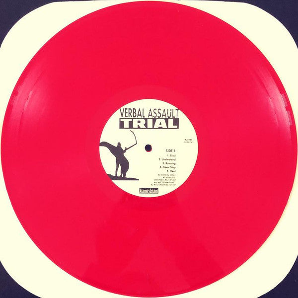 VERBAL ASSAULT (ヴァーバル・アサルト) - Trial (US 1,000 Ltd.Reissue Red Vinyl LP/New)