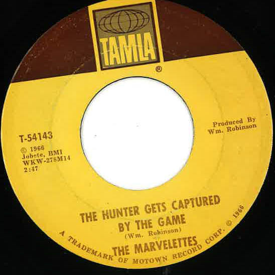 MARVELETTES (マーヴェレッツ)- The Hunter Gets Captured (Orig.Brown Bar Label)