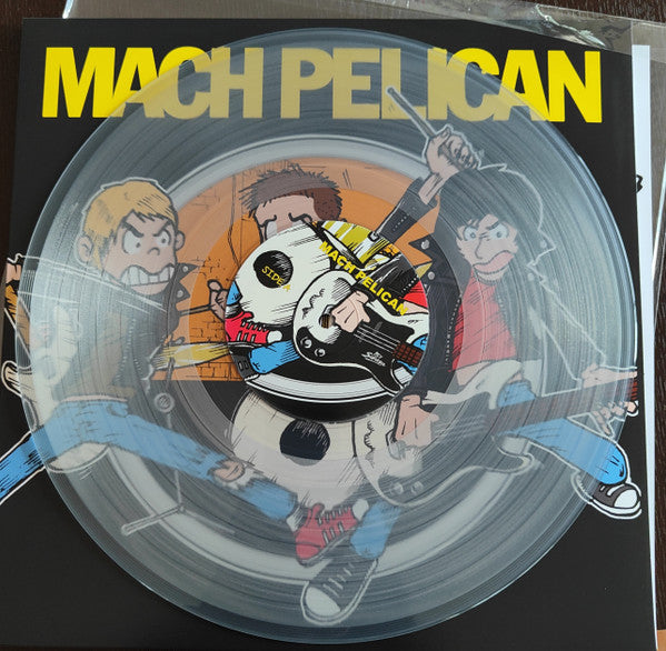 MACH PELICAN (マッハ・ペリカン)  - Mach Pelican (EU 300枚のみ限定の「クリアVINYL」 LP/New) '99年デビュー・アルバム