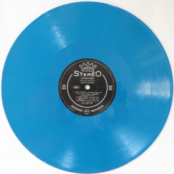 MARTIN DENNY (マーティン・デニー)  - Hypnotique (US Re Ltd.1000 Blue Vinyl Stereo LP/New)