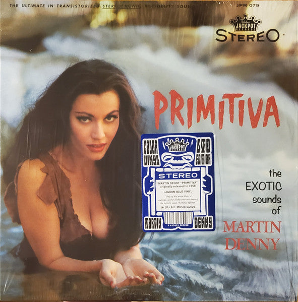 MARTIN DENNY (マーティン・デニー)  - Primitiva (US Ltd.Blue Swirl Vinyl Stereo LP/New)