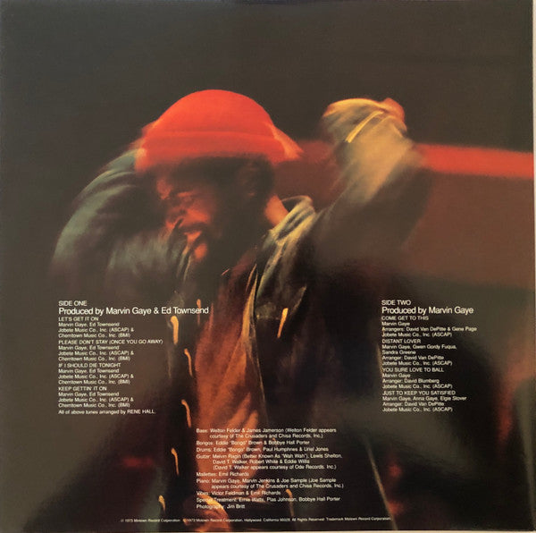 MARVIN GAYE (マーヴィン・ゲイ)  - Let’s Get It On (US 復刻再発「カラーVINYL」 LP/New)