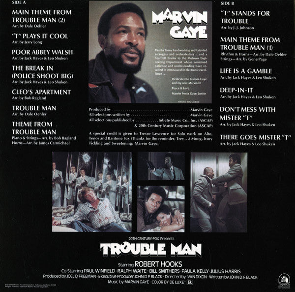 MARVIN GAYE (マーヴィン・ゲイ)  - Trouble Man (US Ltd.Reissue LP/New)