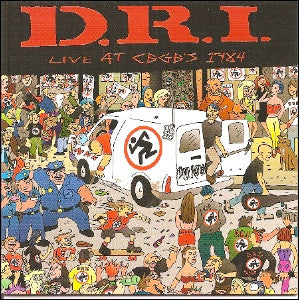 D.R.I. - Live At CBGB's 1984 (US 限定プレス CD / New)
