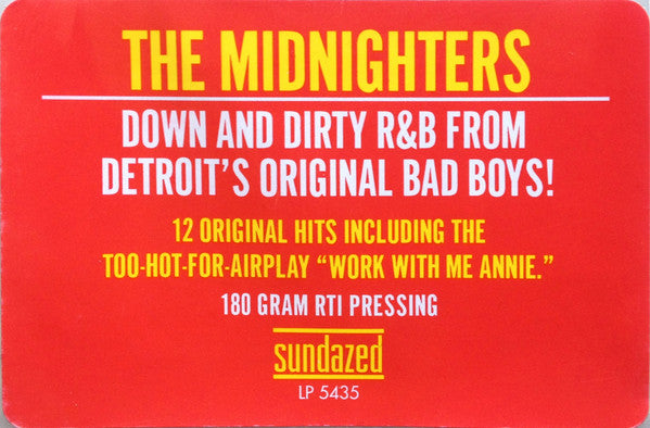 MIDNIGHTERS (HANK BALLARD & THE) (ハンク・バラード ＆ ザ・ミッドナイターズ)  - Their Greatest Hits (US Ltd.Reissue 180g LP/New)