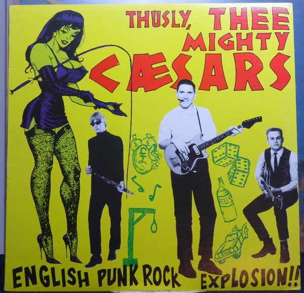 MIGHTY CAESARS (マイティ・シーザーズ)  - English Punk Rock Explosion (German 限定復刻再発 LP/New)