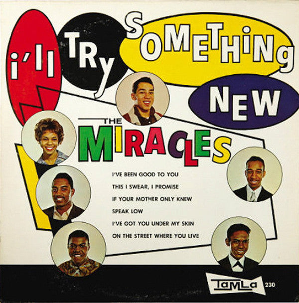 MIRACLES (SMOKEY ROBINSON ＆ THE) (スモーキー・ロビンソン＆ミラクルズ)  - I'll Try Something New (US 限定復刻再発 LP/New)