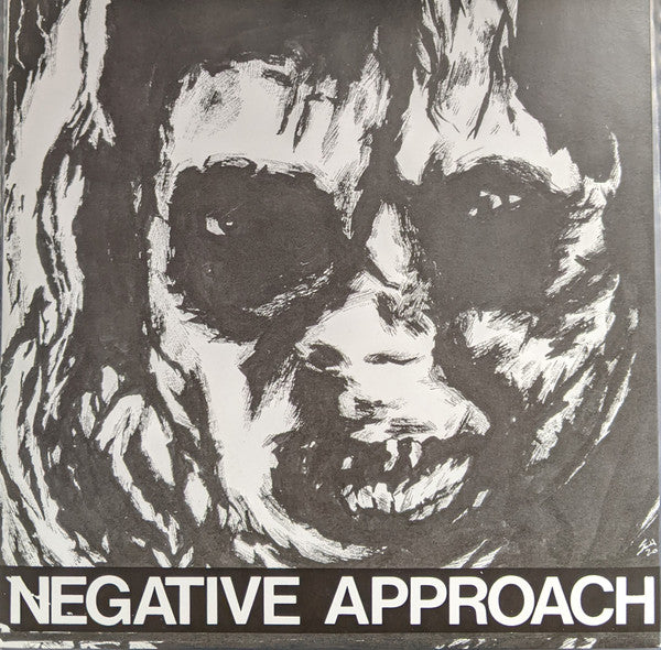 NEGATIVE APPROACH (ネガティヴ・アプローチ) - S.T.  [1st] (US 限定プレス再発 7" / New)