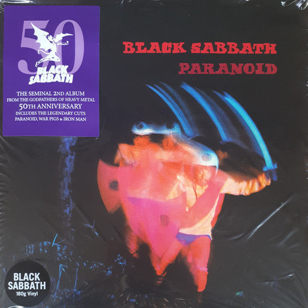 BLACK SABBATH (ブラック・サバス) - Paranoid  (UK 「発売50周年記念」限定復刻再発180g LP/ New)