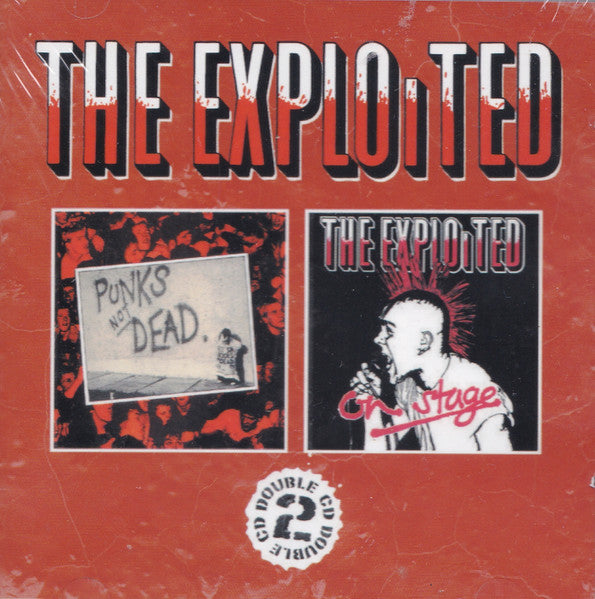 EXPLOITED, THE (ジ・エクスプロイテッド) - Punks Not Dead & On Stage (UK Ltd.Reissue 2xCD/ New)