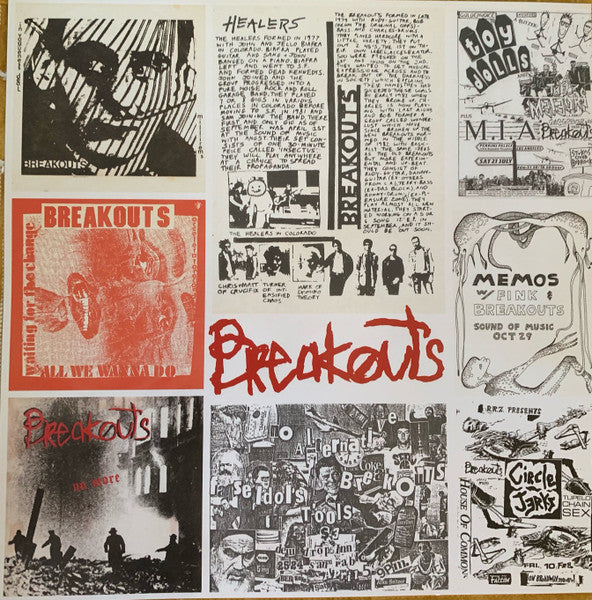 BREAKOUTS (ブレイクアウツ) - Teeth In The Gears : Discography 1979-1983 (US 650 Limited LP/New)