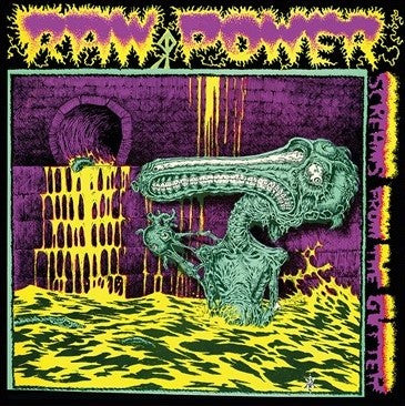 RAW POWER (ロウ・パワー) - Screams From The Gutter (UK Ltd.Reissue White & Purple Splatter Vinyl LP / New)