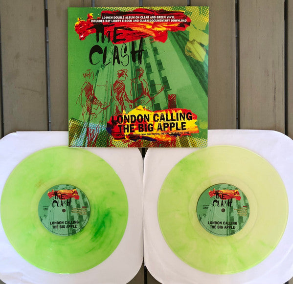 CLASH, THE (ザ・クラッシュ) - London Calling The Big Apple - The Cable Broadcast From The Capitol Theatre Passaic NJ 1980 (UK 2,000 Ltd.2xClear Green Vinyl 10"/ New)