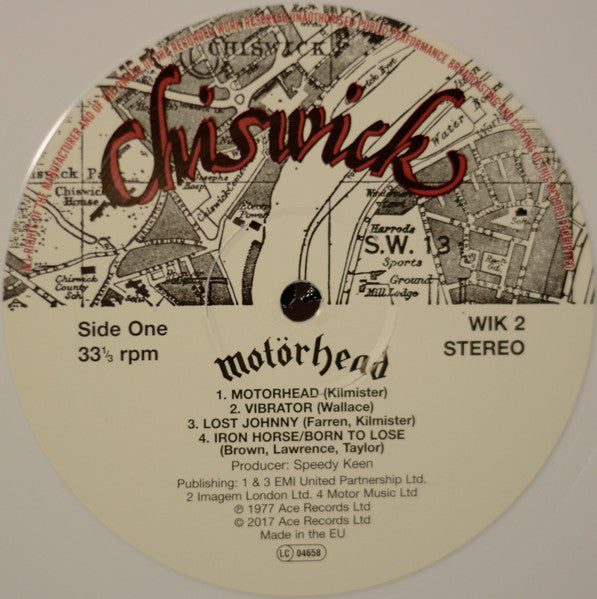 MOTORHEAD (モーターヘッド) - S.T. (EU Ltd.Reissue White Vinyl LP/ New)