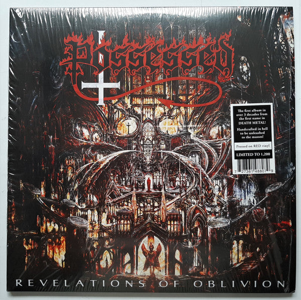 POSSESSED (ポゼスト)  - Revelations Of Oblivion (US 1,200 Ltd.Red Vinyl 2xLP/「廃盤 New」 )