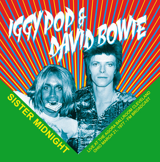 IGGY POP & DAVID BOWIE (イギー・ポップ & デヴィッド・ボウイ) - Sister Midnight (EU 500 Ltd.Reissue Green Vinyl LP / New)