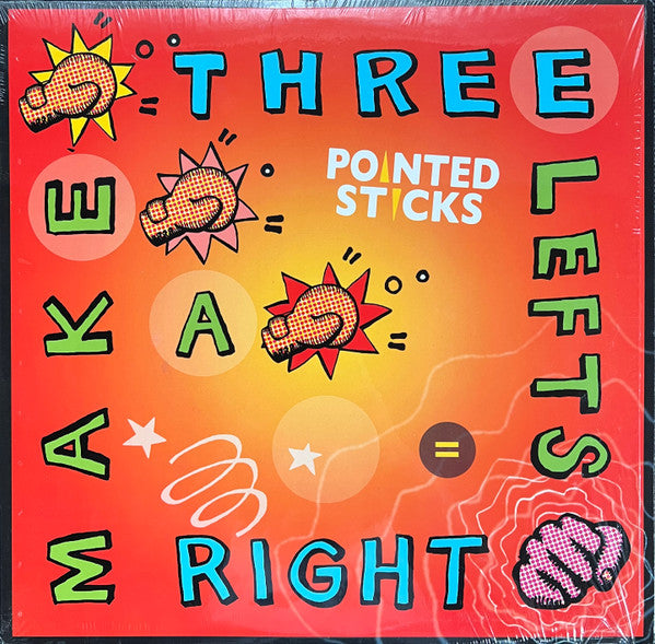 POINTED STICKS (ポインテッド・スティックス)  - Three Lefts Make A Right (Canada 限定プレス LP/ New)